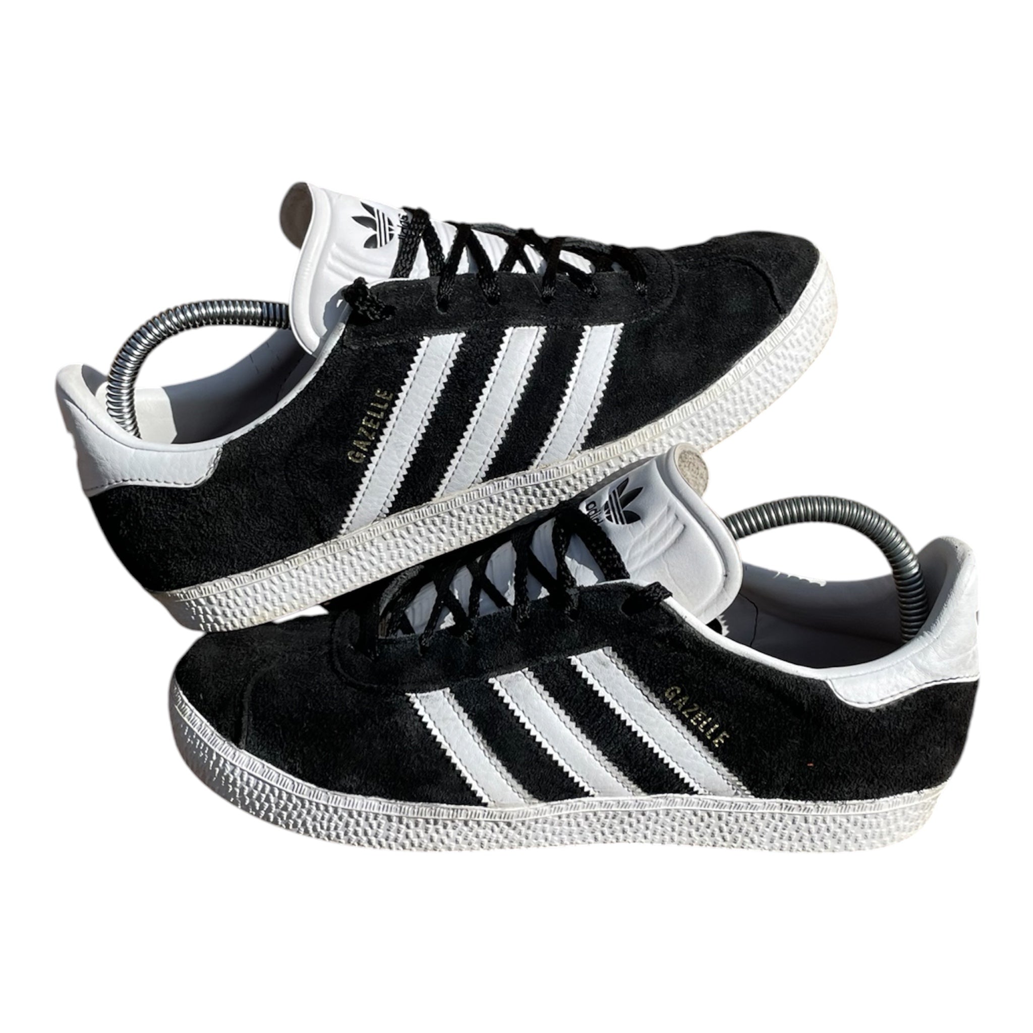 Adidas Gazelle "Core Black/White" - Size/38,5