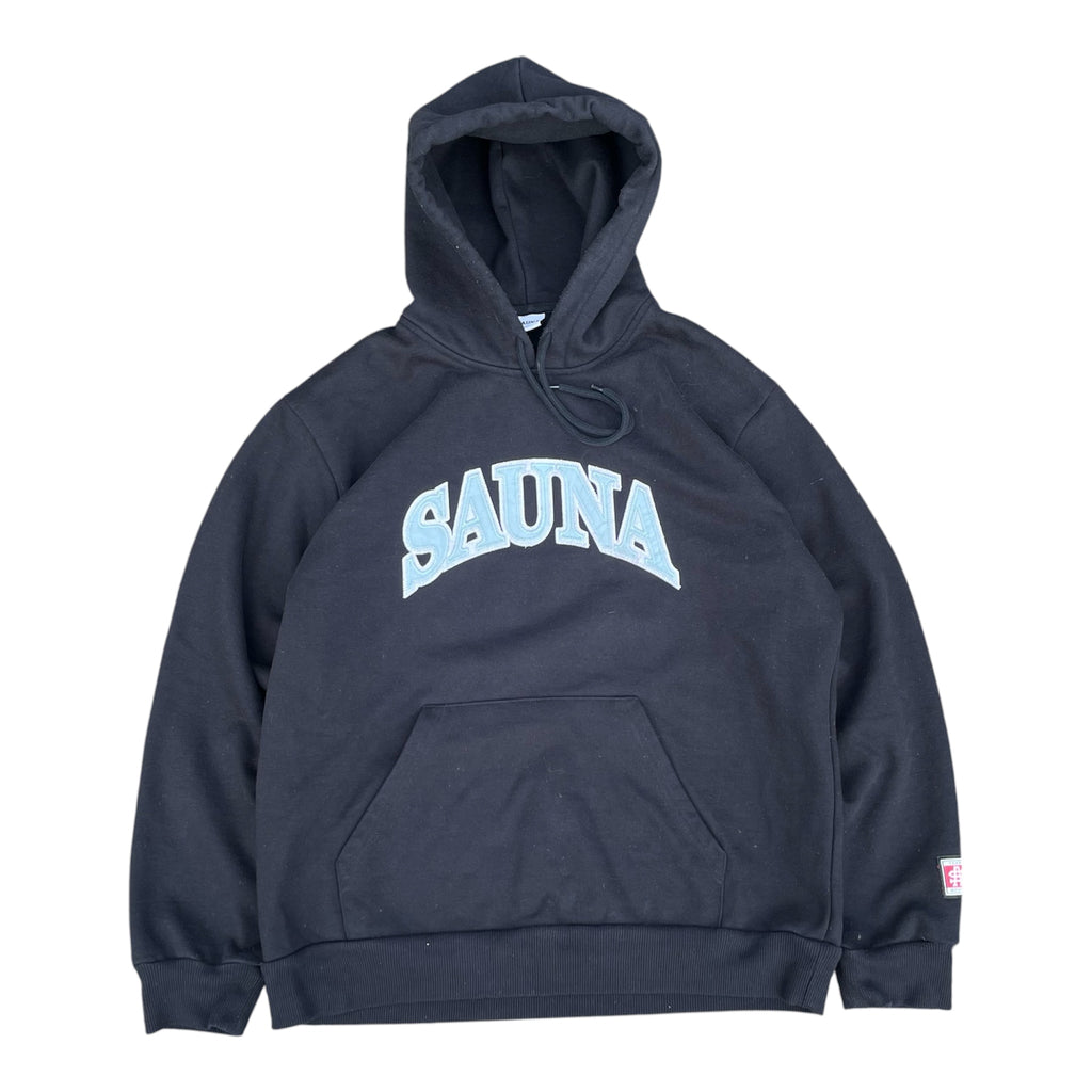 SAUNA CURVE HOODIE [BLACK] SIZE/L