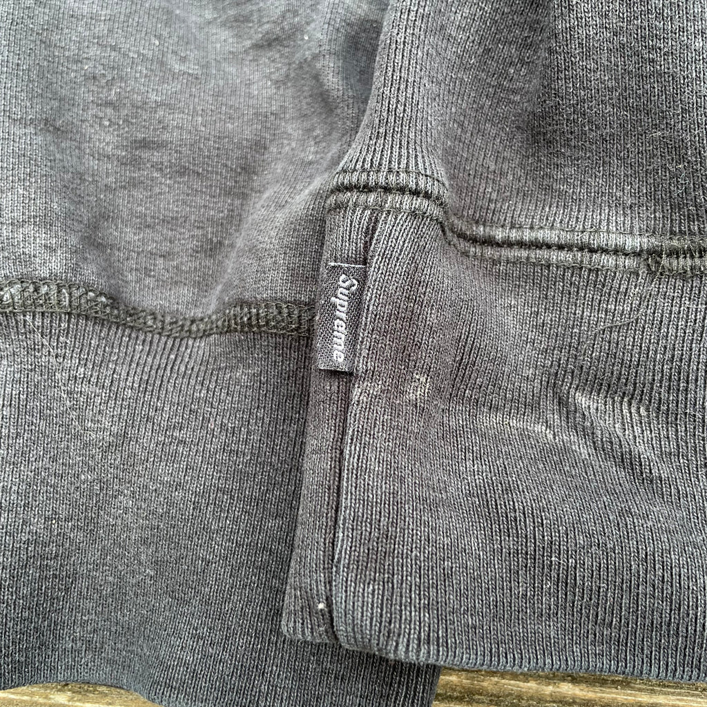 SUPREME OVERDYED S LOGO "BLACK" - SIZE/M