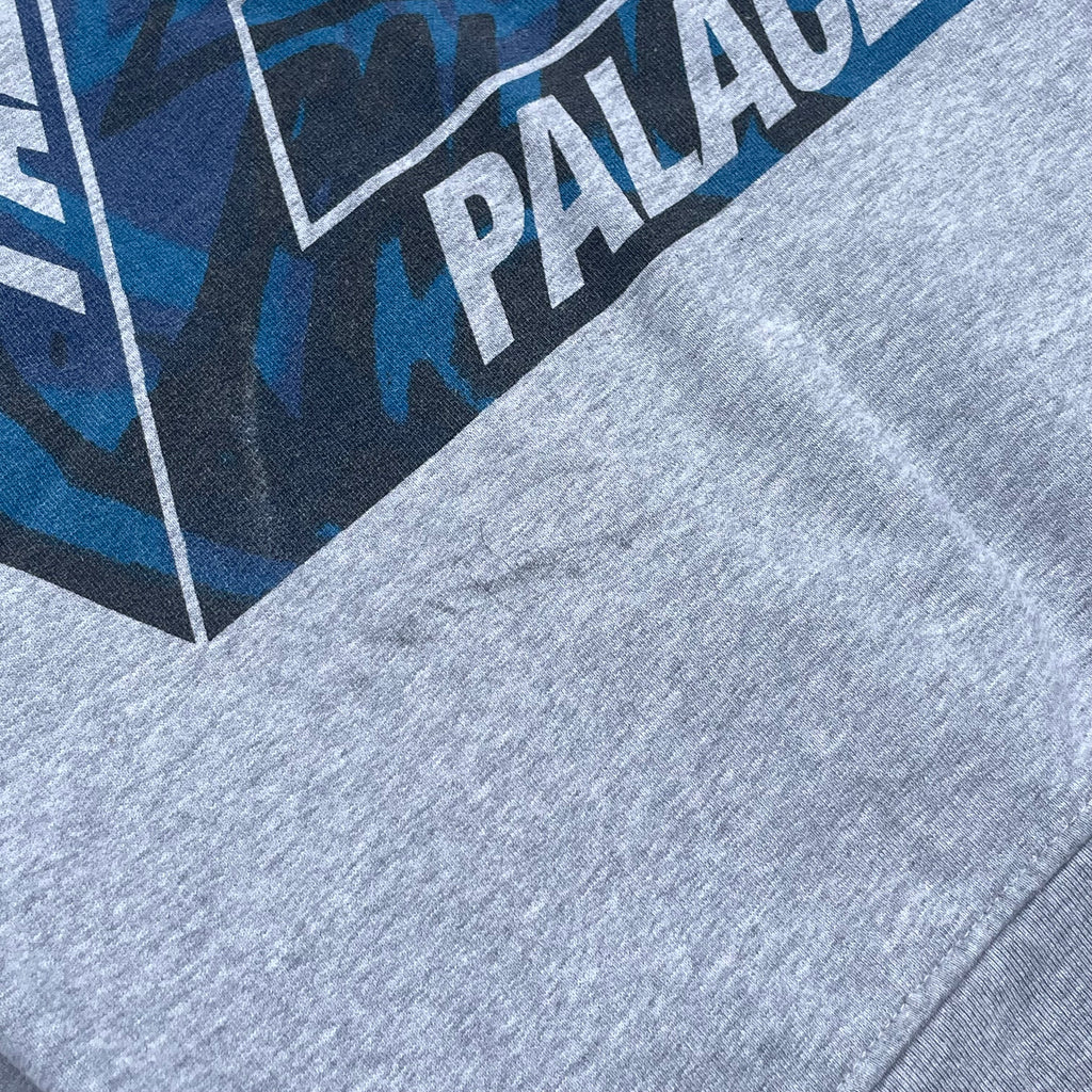 PALACE "ONE WAVE BLUE" HOODIE - SIZE/M