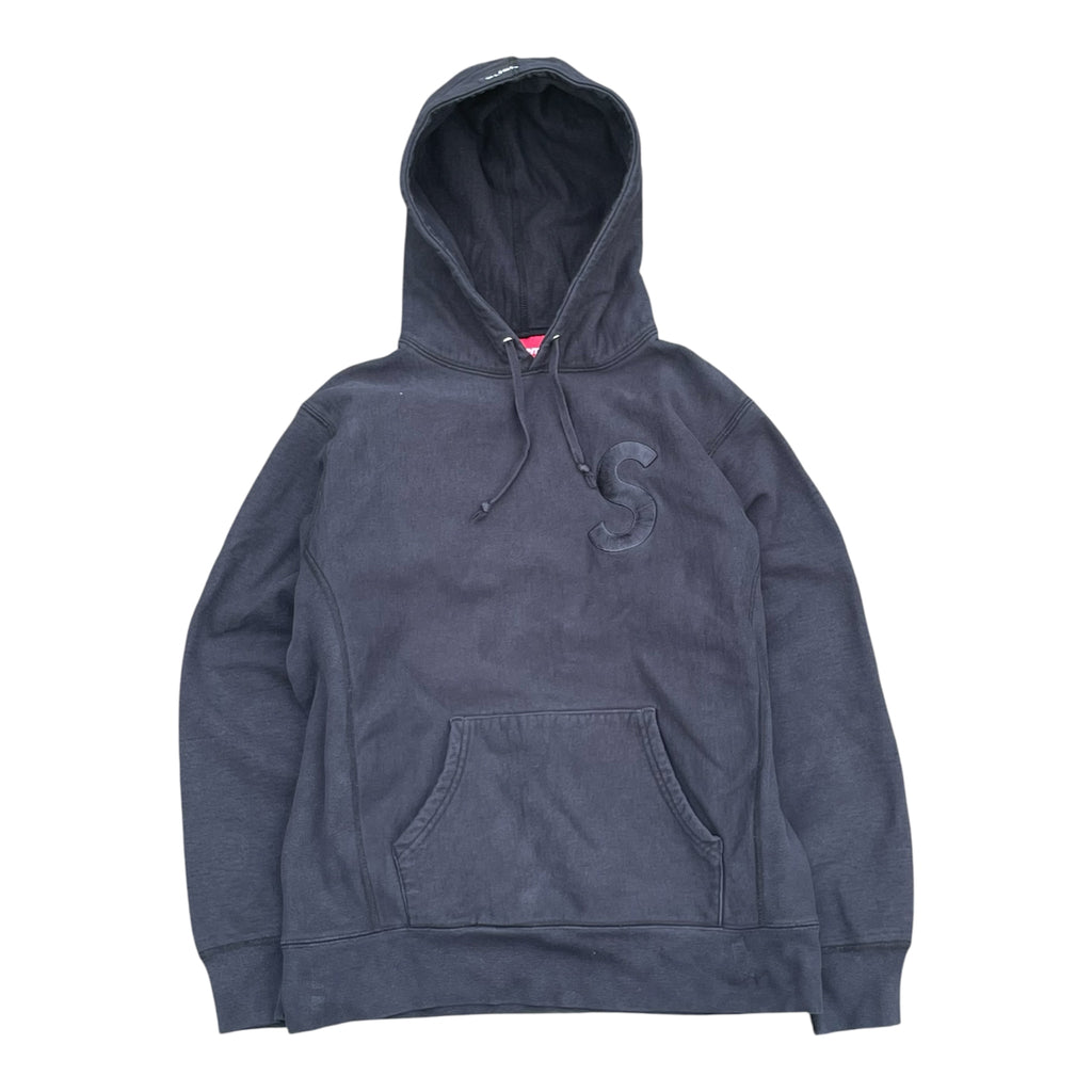 SUPREME OVERDYED S LOGO "BLACK" - SIZE/M