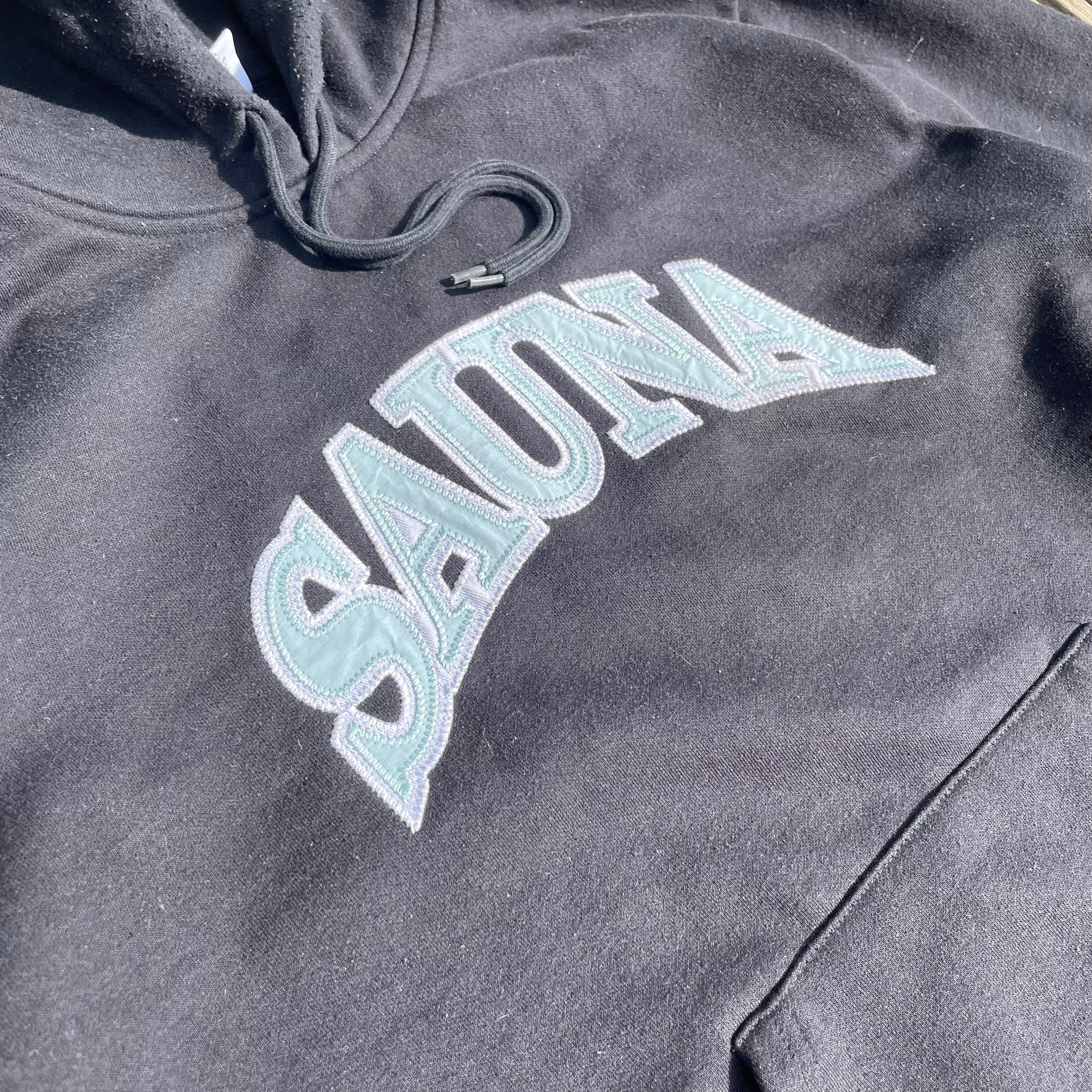 SAUNA CURVE HOODIE [BLACK] SIZE/L