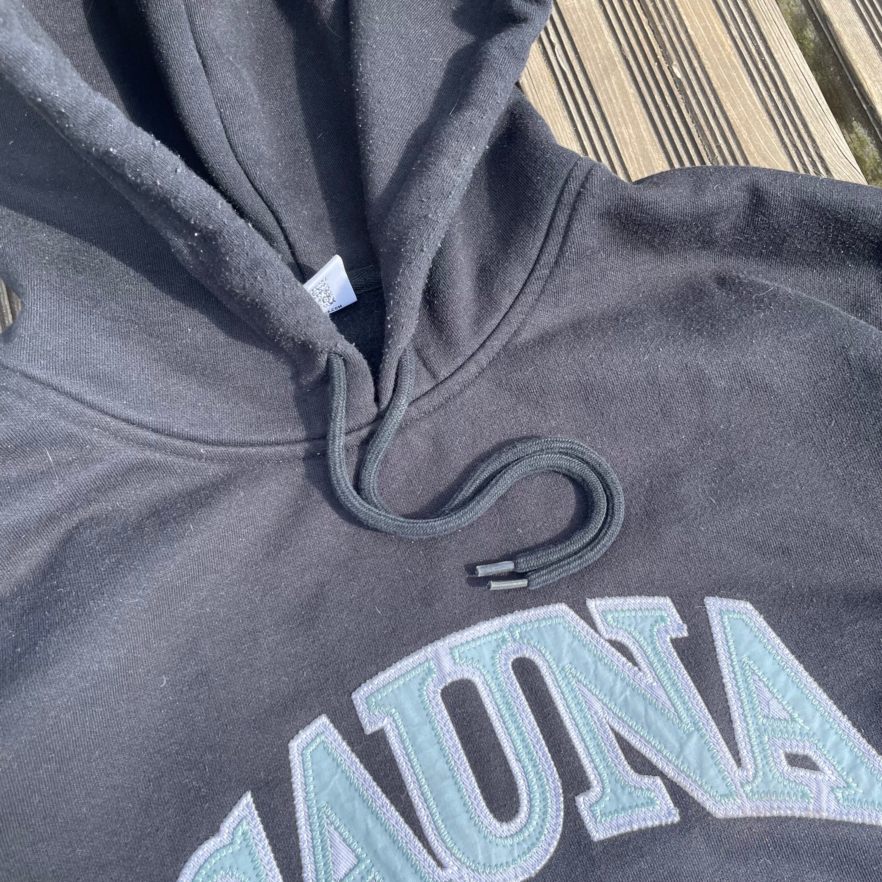SAUNA CURVE HOODIE [BLACK] SIZE/L