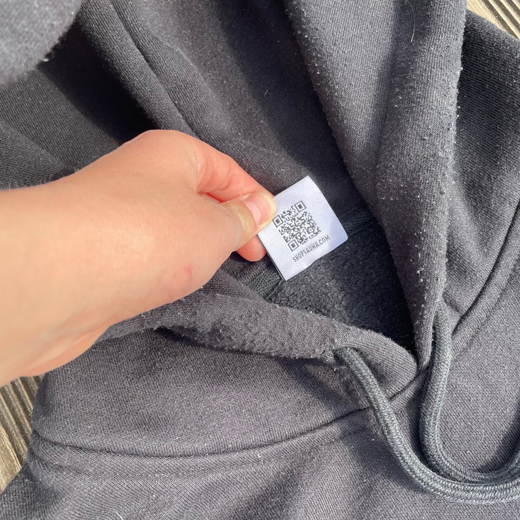 SAUNA CURVE HOODIE [BLACK] SIZE/L