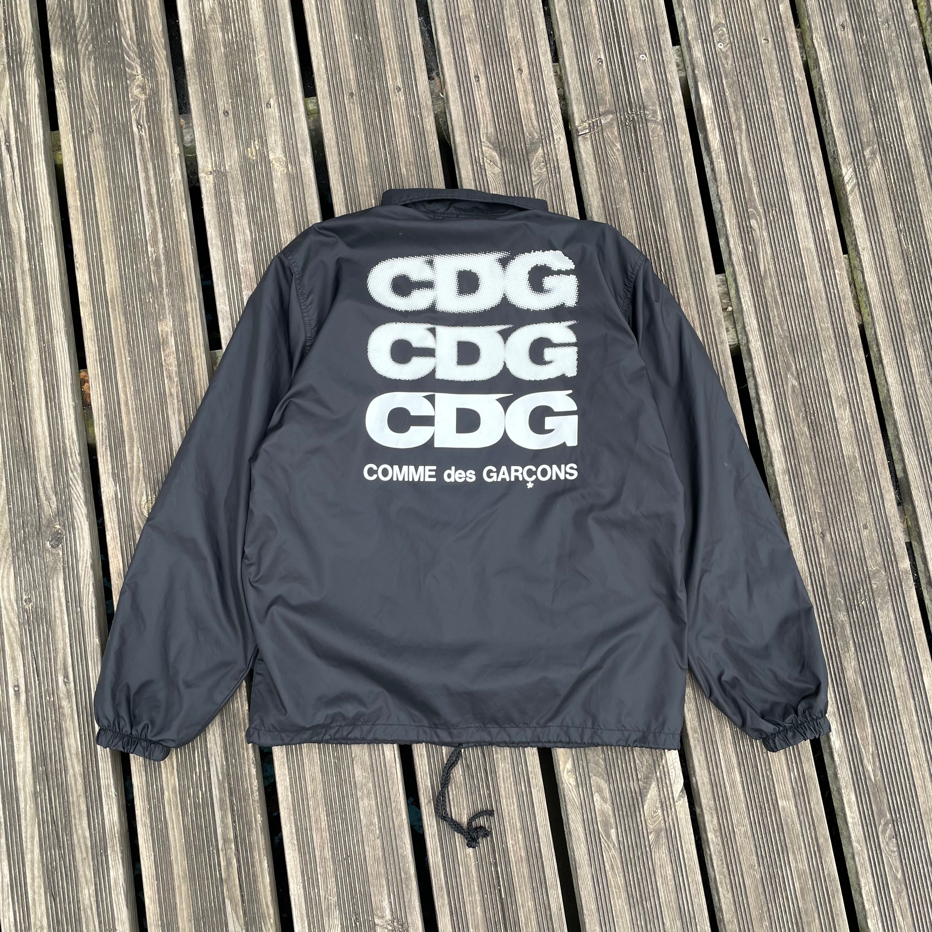 COMMES DES GARCON COACH JACKET "BLACK" - SIZE/S