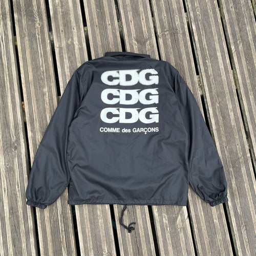 COMMES DES GARCON COACH JACKET "BLACK" - SIZE/S