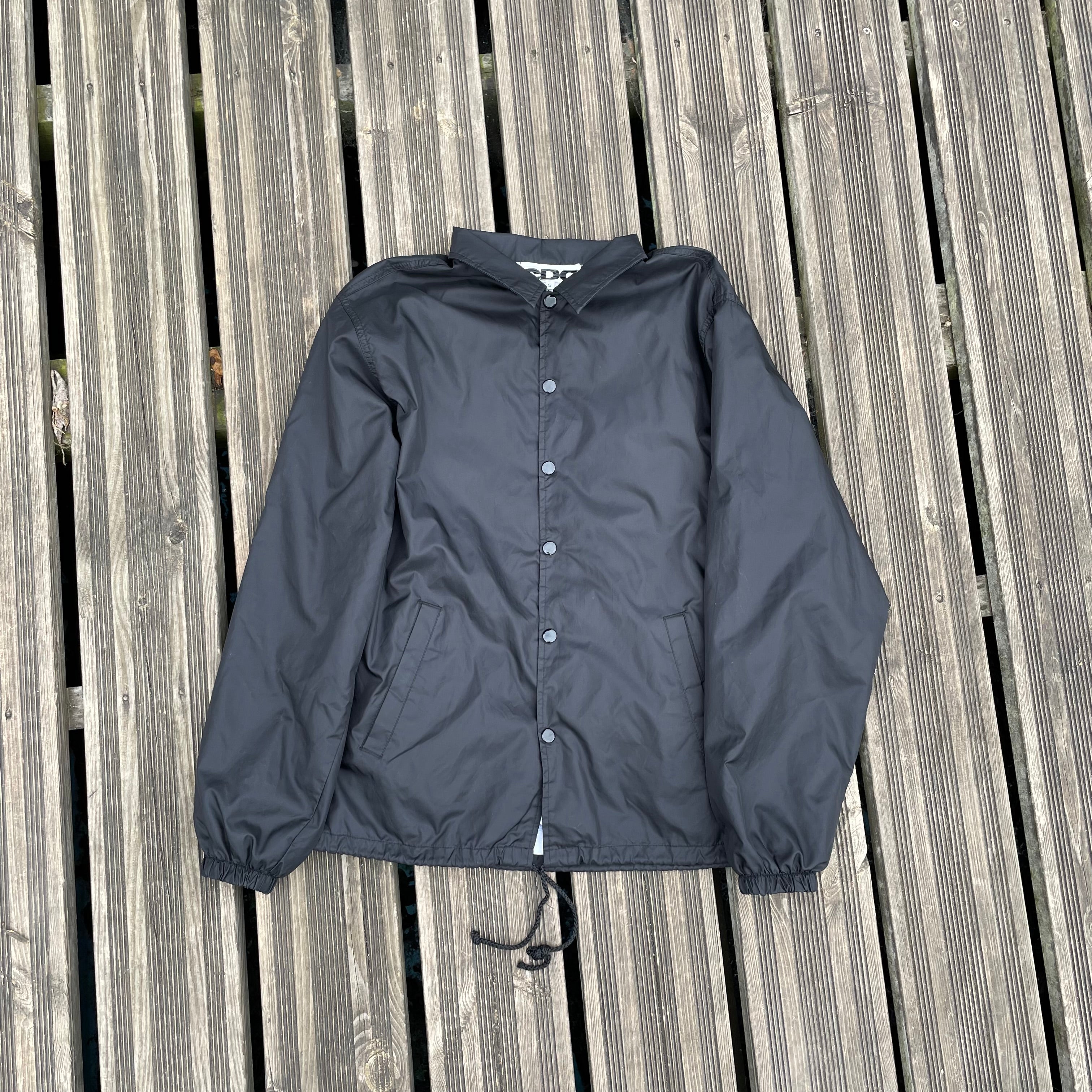 COMMES DES GARCON COACH JACKET "BLACK" - SIZE/S