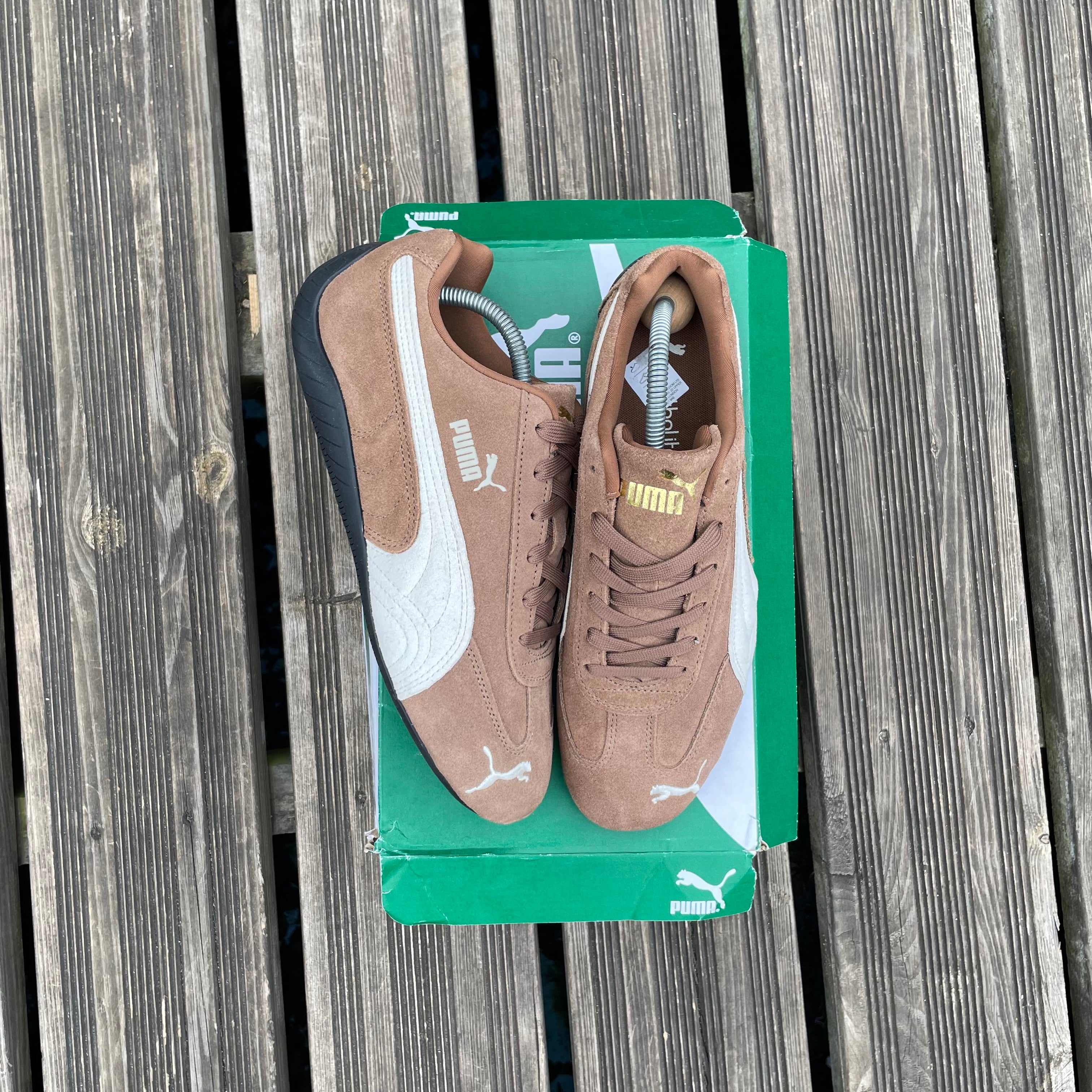 PUMA SPEEDCAT OG "HAUTE COFFEE-FROSTED IVORY" - SIZE/42