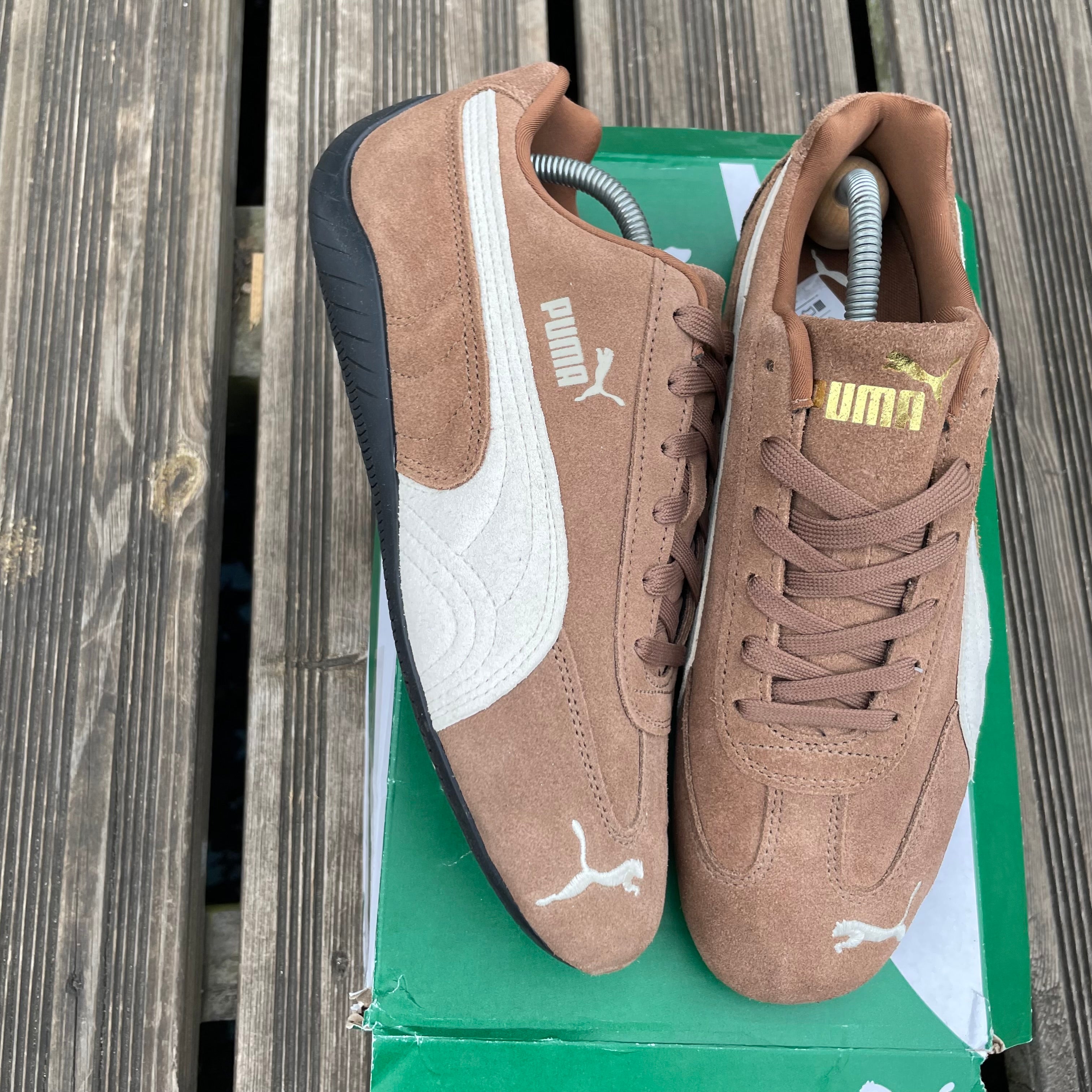 PUMA SPEEDCAT OG "HAUTE COFFEE-FROSTED IVORY" - SIZE/42