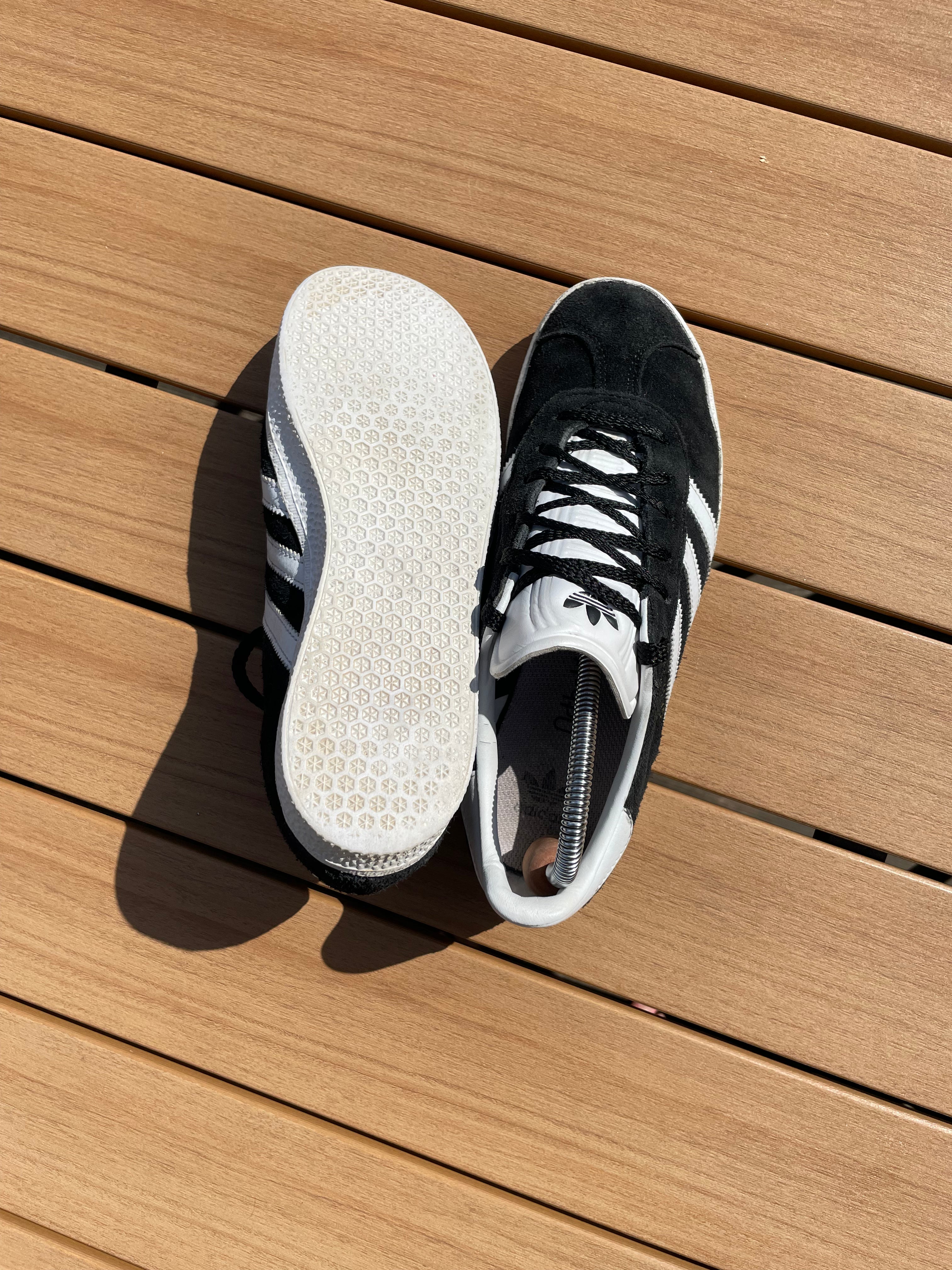 Adidas Gazelle "Core Black/White" - Size/38,5