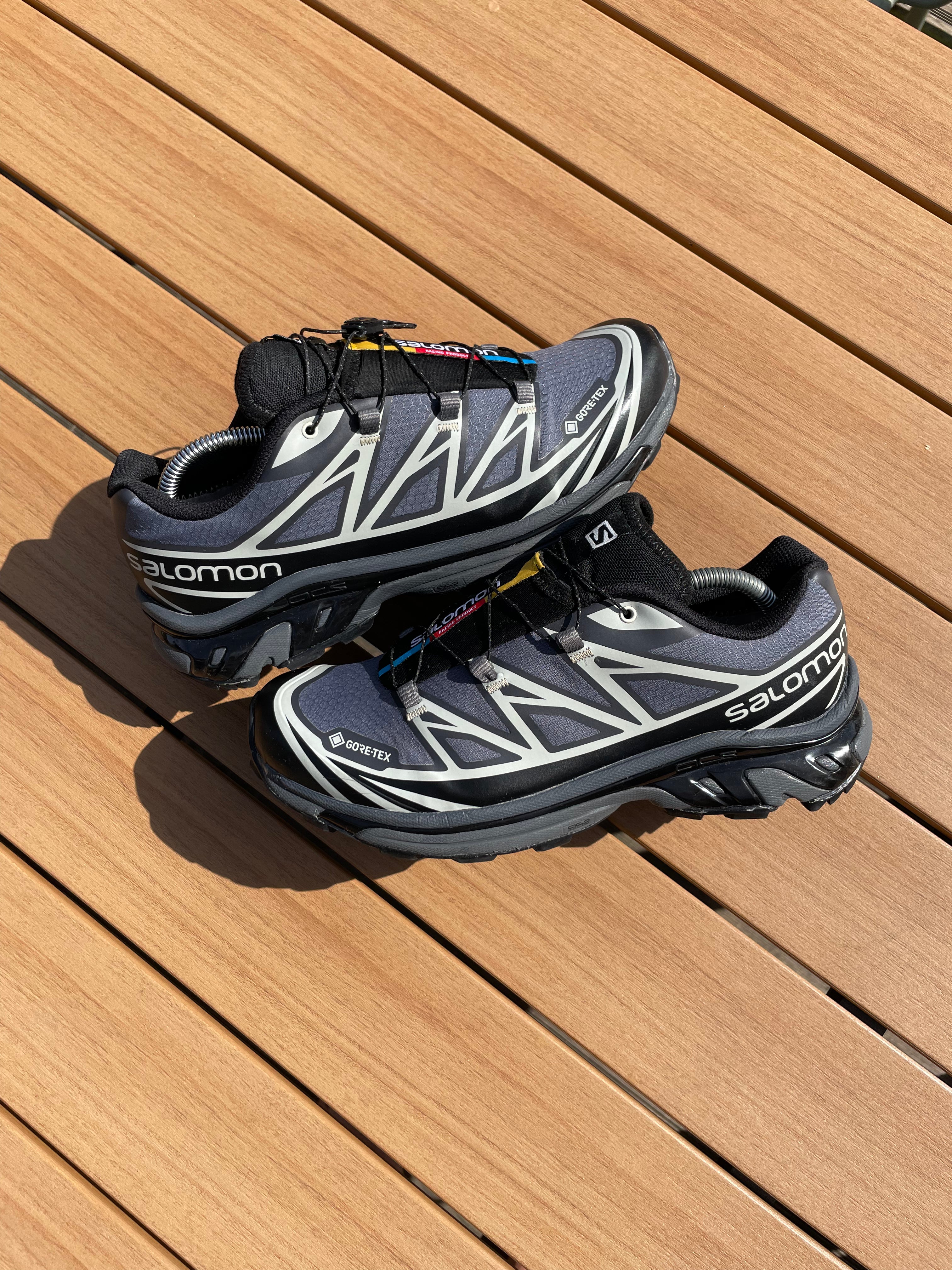 Salomon XT-6 "Black Ebony/Lunar Rock" Gore-Tex - Size/42,5