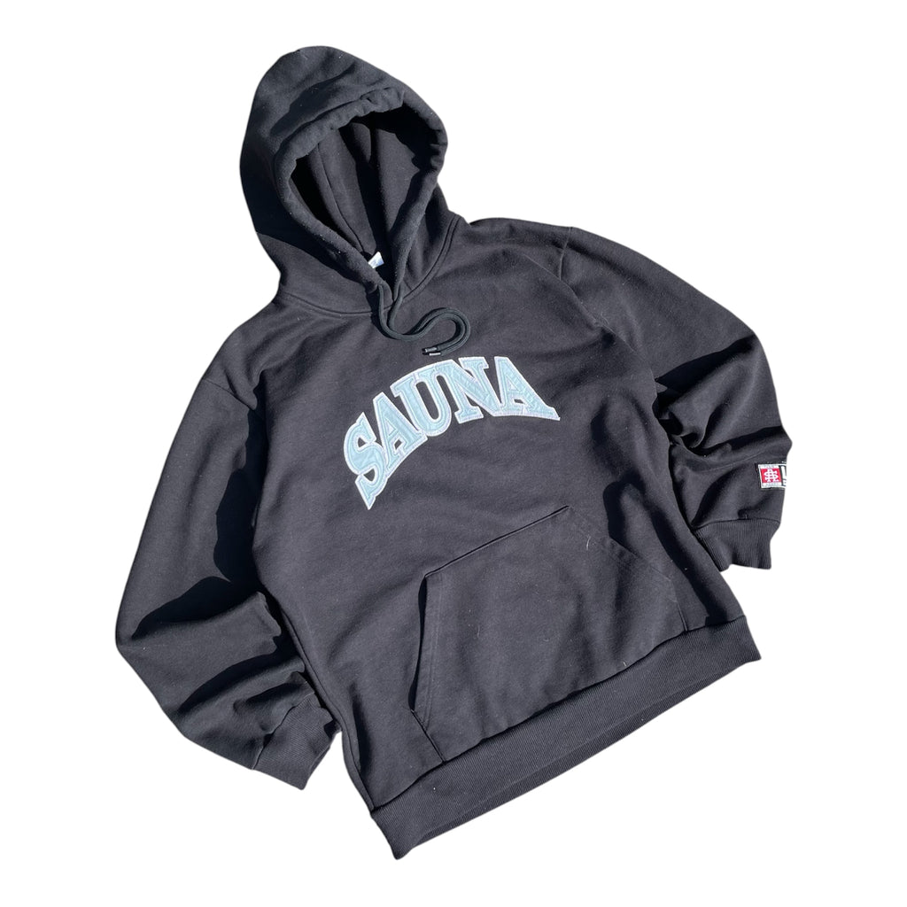 SAUNA CURVE HOODIE [BLACK] SIZE/L