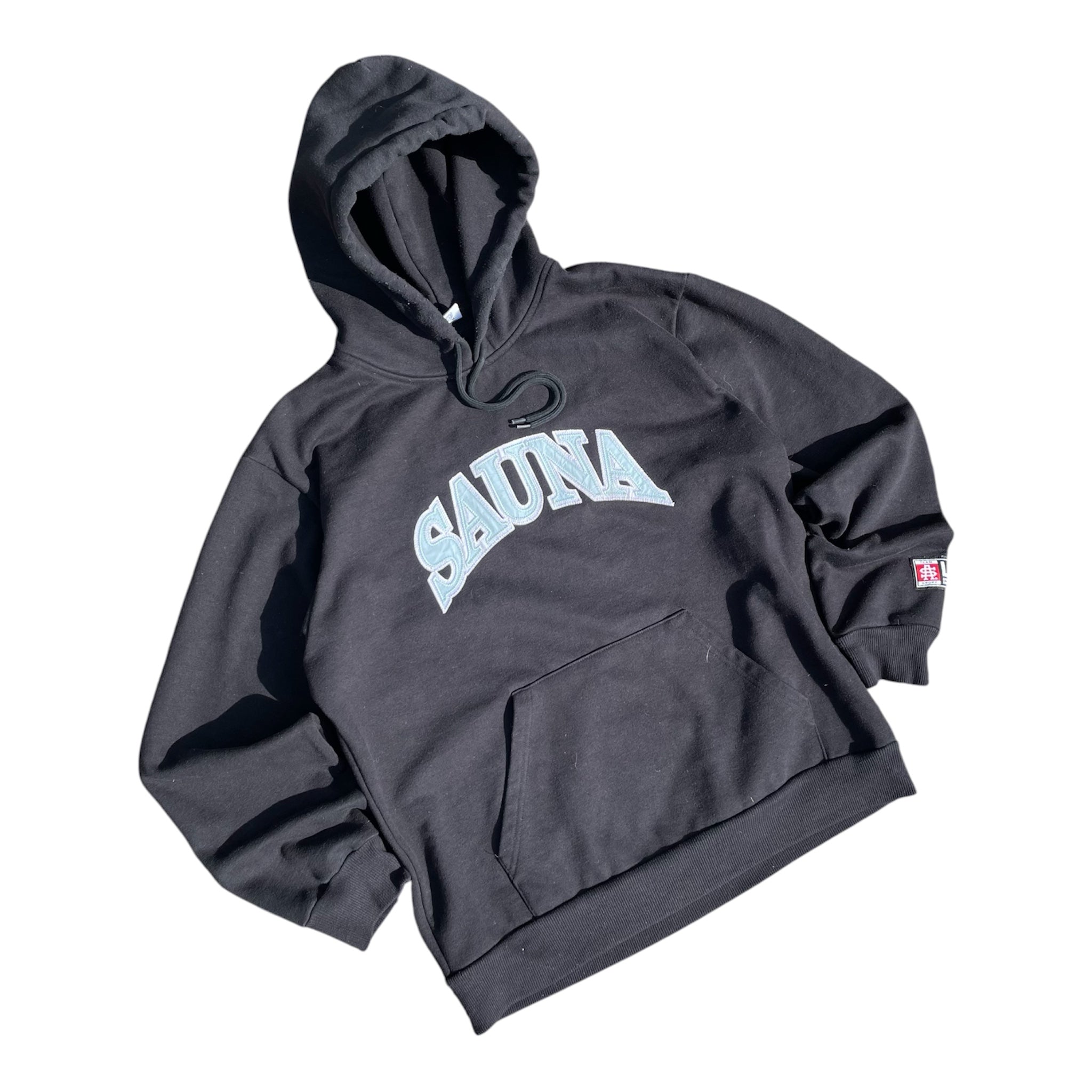 SAUNA CURVE HOODIE [BLACK] SIZE/L