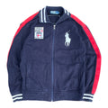 POLO RALPH LAUREN BIG PONY "ENGLAND" COUNTRY ZIP-UP -SIZE/S